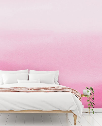 pink ombre wallpaper called Pink Fade for bedrooms