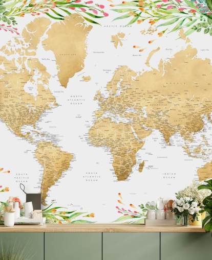 verdor rosa y verde que enmarca un fondo de pantalla de mapa del mundo verdor rosa y verde que enmarca un fondo de pantalla de mapa del mundo