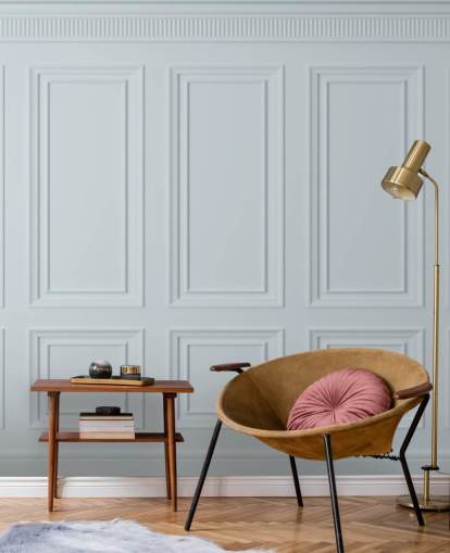 weißes, kundenspezifisches Wandbild mit dem Namen Off White Panel für Esszimmer, Küchen und Wohnzimmer