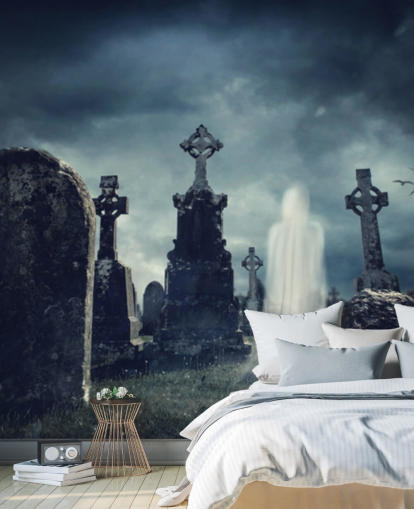 graveyard ghost wallpaper graveyard ghost wallpaper