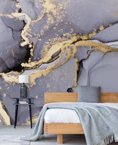 carta da parati murale ad acquerello blu e oro chiamata Blue with Gold Watercolour per camere da letto, bagni e cucine carta da parati murale ad acquerello blu e oro chiamata Blue with Gold Watercolour per camere da letto, bagni e cucine