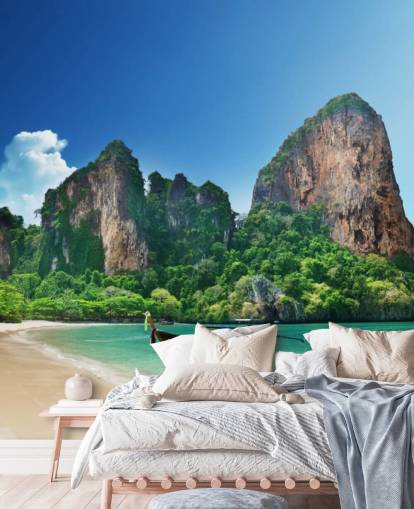 Railay beach in Krabi Wall Mural
