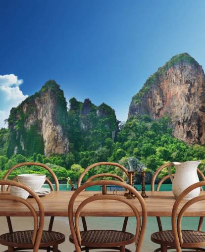 Railay strand i Krabi Vægmaleri