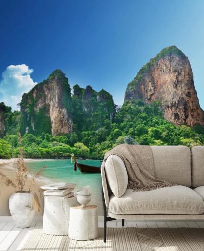 Railay strand i Krabi Väggmålning