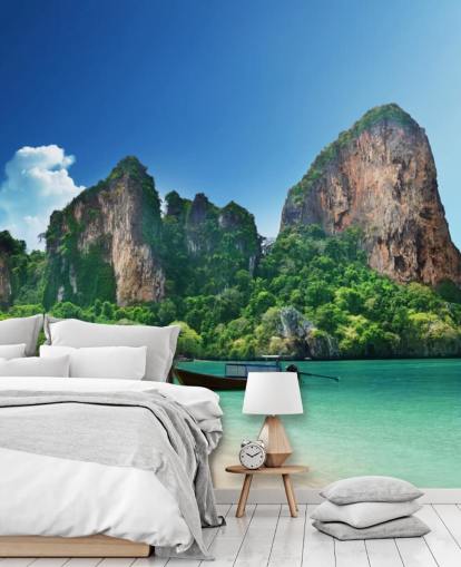 Railay beach in Krabi Wall Mural