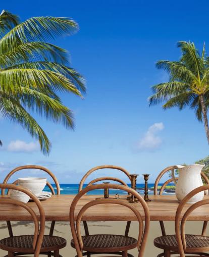 Hawaii Palms Wall Mural