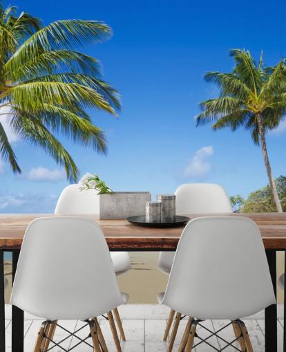 Hawaii Palms Wall Mural Hawaii Palms Wall Mural