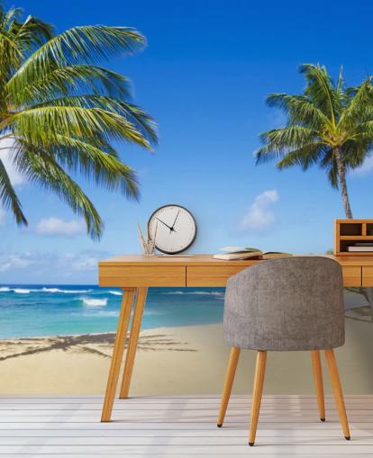 Hawaii Palms Wall Mural Hawaii Palms Wall Mural