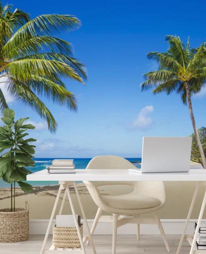 Mural de pared Palmas de Hawái