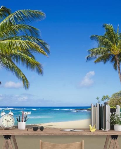 Hawaii Palms Wall Mural Hawaii Palms Wall Mural