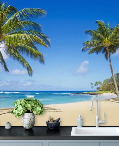 Hawaii Palms Wall Mural