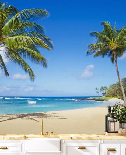 Hawaii Palms Wall Mural