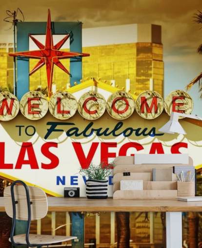 Bienvenido a Las Vegas Las Vegas Welcome Wallpaper 
