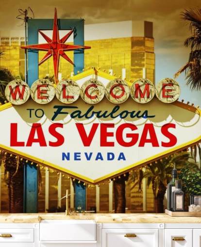 Welkom in Las Vegas Las Vegas Welcome Wallpaper 