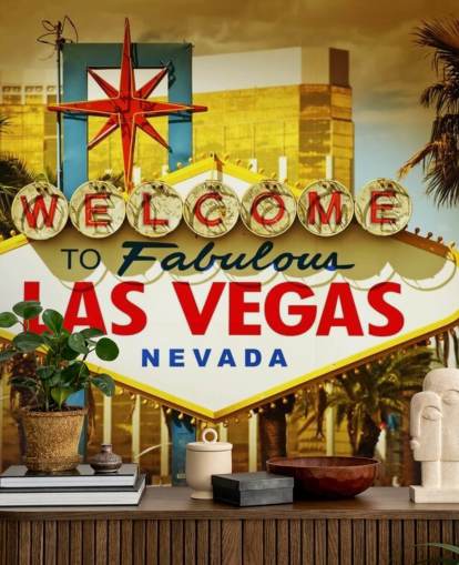 Bienvenue à Las Vegas Las Vegas Welcome Wallpaper 