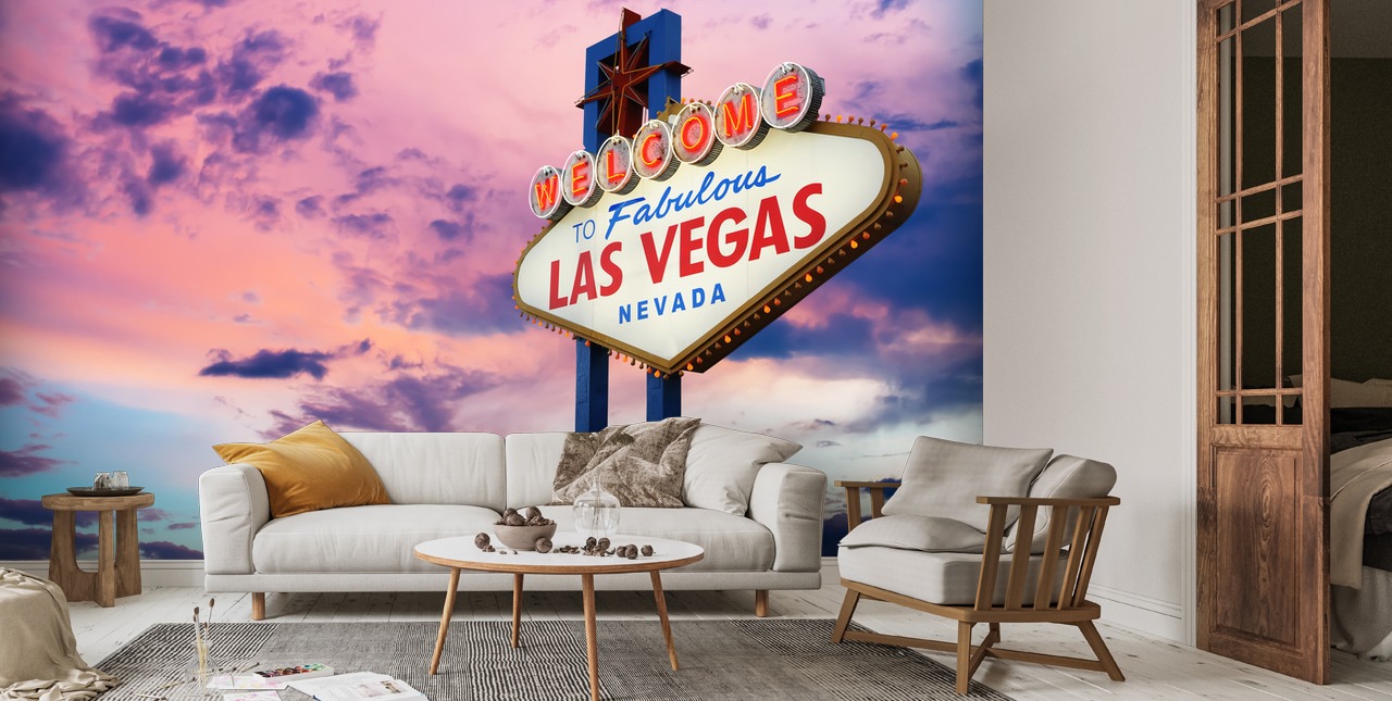 Benvenuti a Las Vegas Sign Wallpaper | Wallsauce IT