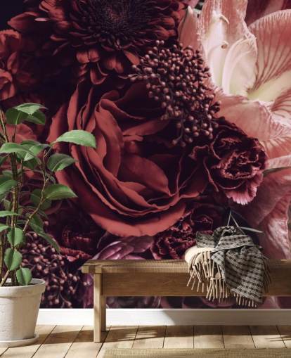 pink, red and purple floral wallpaper pink, red and purple floral wallpaper