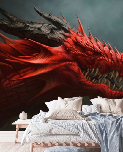 red dragon head wallpaper