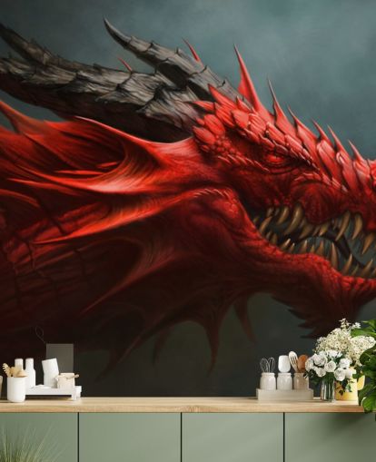 papel de parede cabeça de dragão vermelho papel de parede cabeça de dragão vermelho