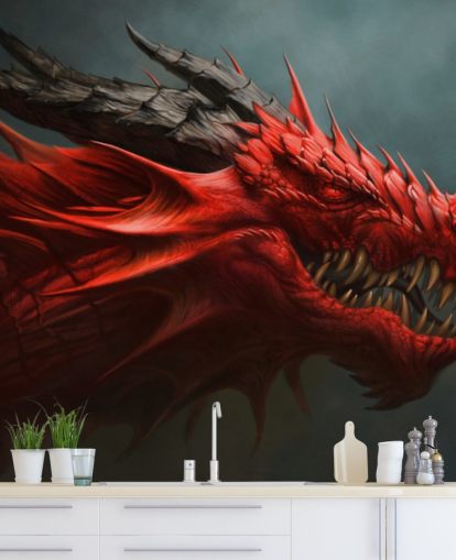 fondo de pantalla cabeza de dragón rojo fondo de pantalla cabeza de dragón rojo