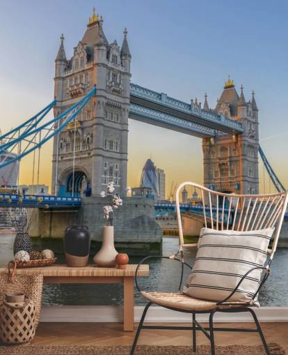 London Tower Bridge tapet