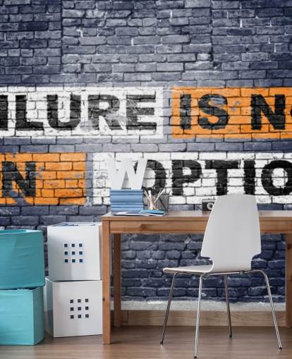 carta da parati motivazionale con citazioni da palestra