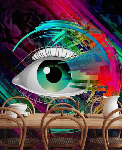 Bright Eye Graffiti Bakgrund Bright Eye Graffiti Bakgrund