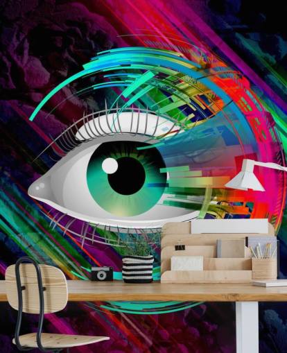 Bright Eye Graffiti Wallpaper Bright Eye Graffiti Wallpaper