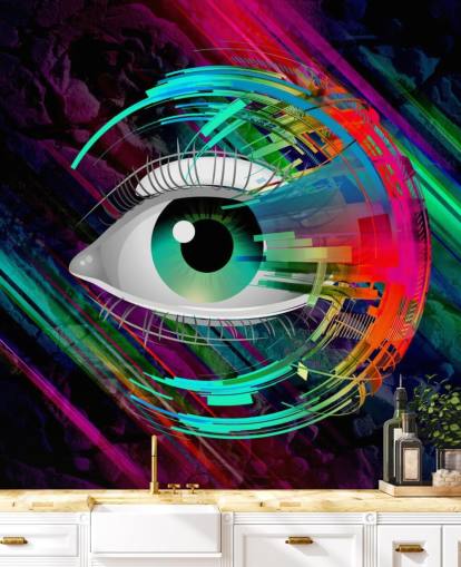 Bright Eye Graffiti Wallpaper Bright Eye Graffiti Wallpaper