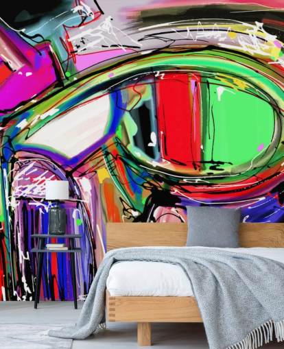 Abstract Colourful Graffiti Wallpaper Abstract Colourful Graffiti Wallpaper