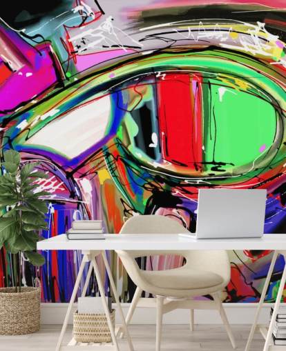 Abstract Colourful Graffiti Wallpaper Abstract Colourful Graffiti Wallpaper