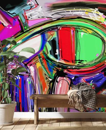 Abstract Colourful Graffiti Wallpaper Abstract Colourful Graffiti Wallpaper