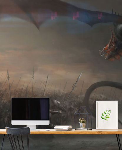 Dragon Battle Wallpaper