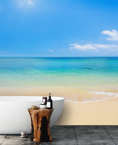 Fondos de pantalla de playa y mar tropical