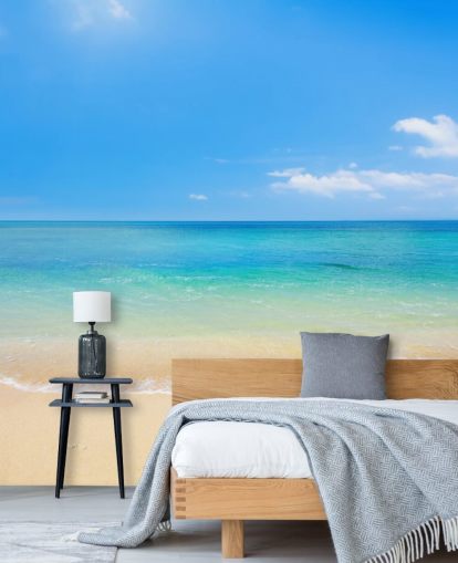 Strandtapeten und tropisches Meer