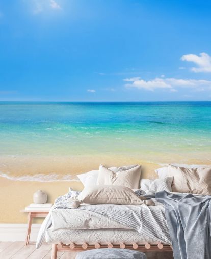 Strandtapeten und tropisches Meer