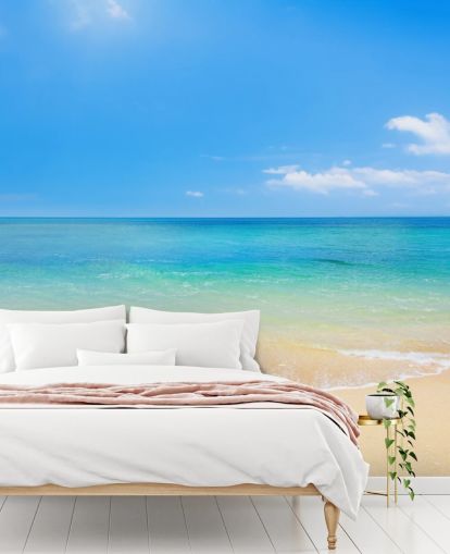 Strandtapeten und tropisches Meer