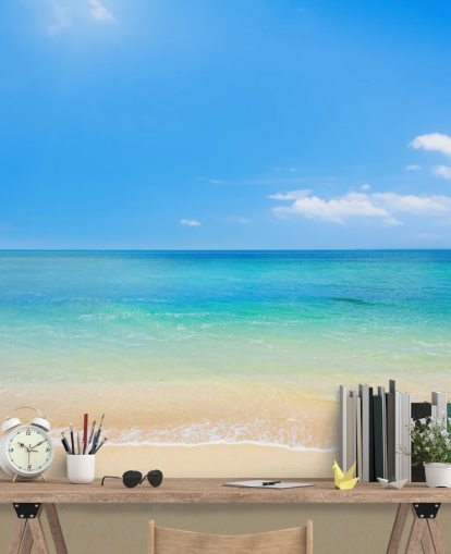 Papéis de parede de praia e mar tropical