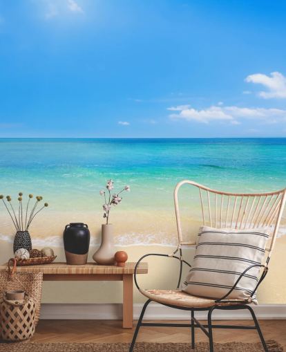 Fonds d'écran plage et mer tropicale