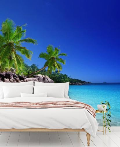 Papel Pintado Playa Tropical Papel Pintado Playa Tropical