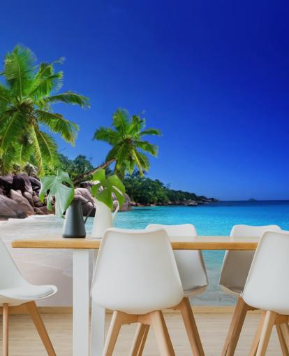 Papel de Parede Tropical Beach Papel de Parede Tropical Beach