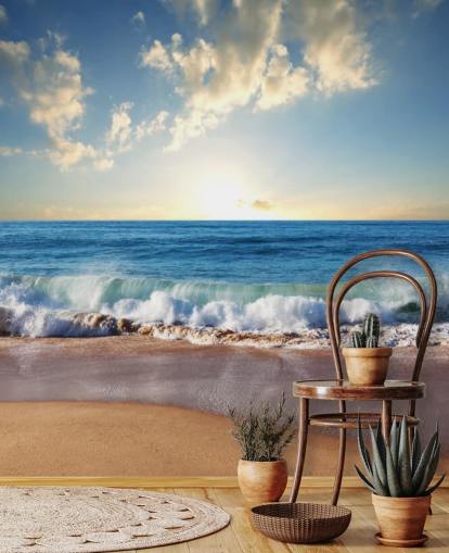 Carta da parati Beach Scene