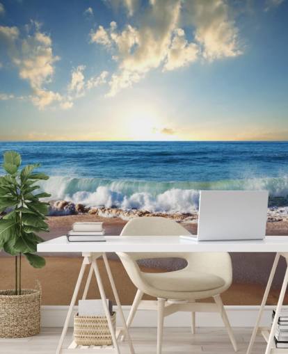 Beach Scene Wallpaper Beach Scene Wallpaper