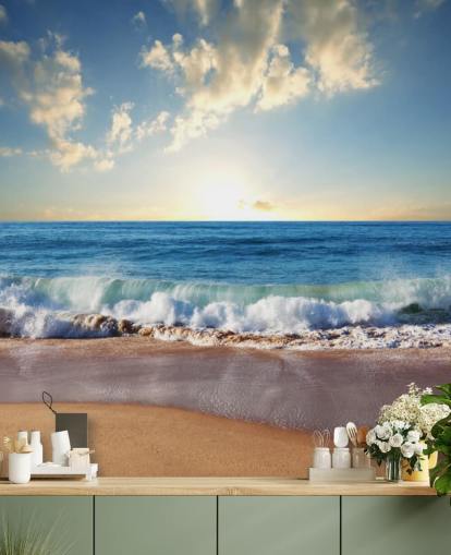 Beach Scene Wallpaper