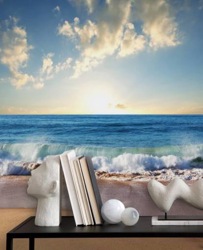 Beach Scene Bakgrunn Beach Scene Bakgrunn