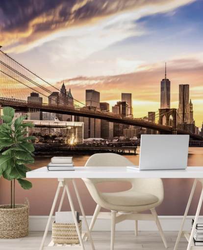 fondo de pantalla de nueva york al atardecer fondo de pantalla de nueva york al atardecer