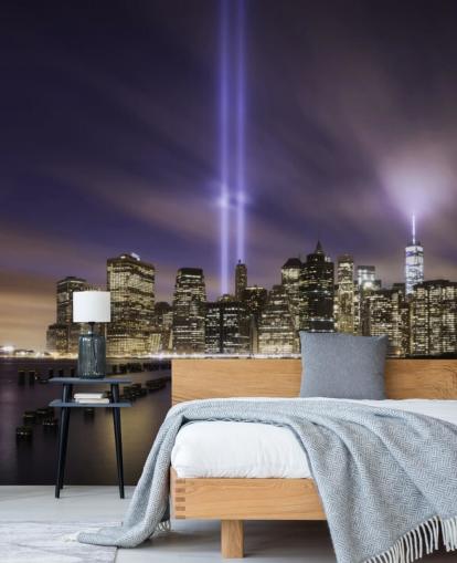 Carta da parati murale con New York