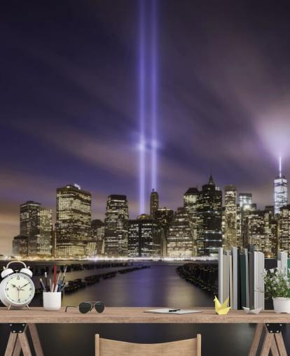 Carta da parati murale con New York