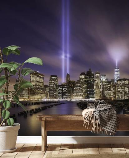 Carta da parati murale con New York