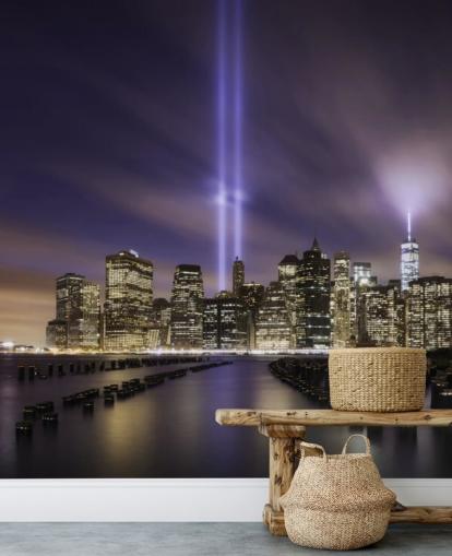 New York Mural Baggrund